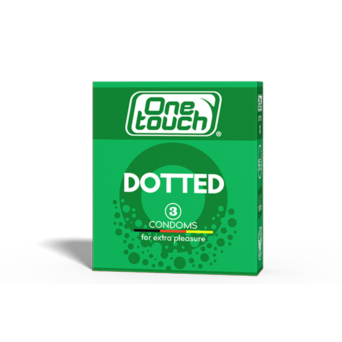 Презервативи One Touch Dotted з крапковою структурою (3 шт.)