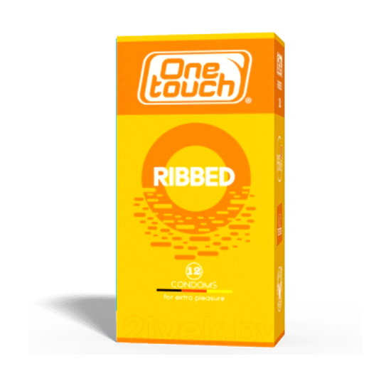 Презервативи One Touch Ribbed  (12 шт.)