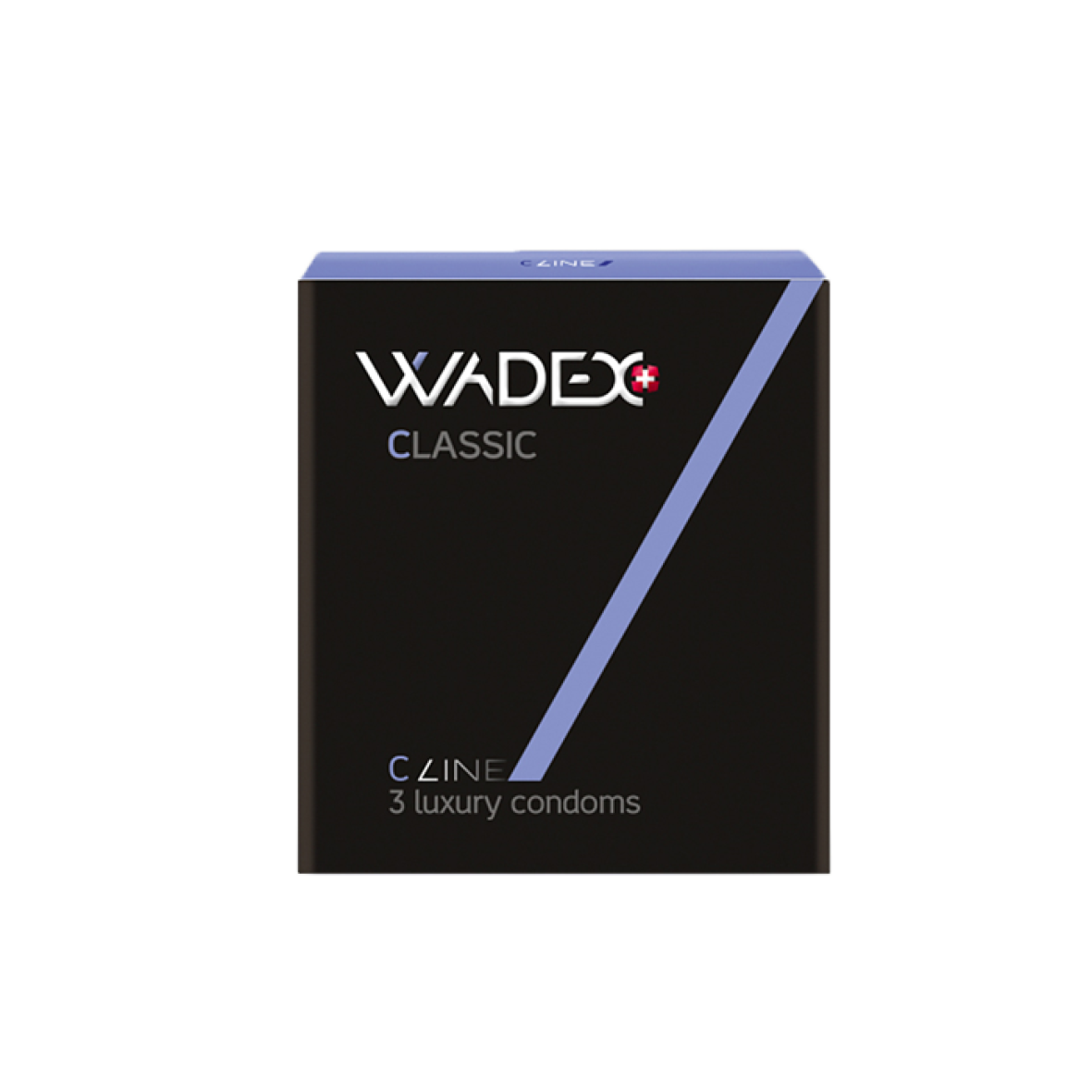 Презервативи  Wadex Classic  в силіконовій змазці з накопичувачем (3 шт.)