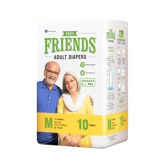Підгузники для дорослих Friends Easy, розмір М, 10 шт.