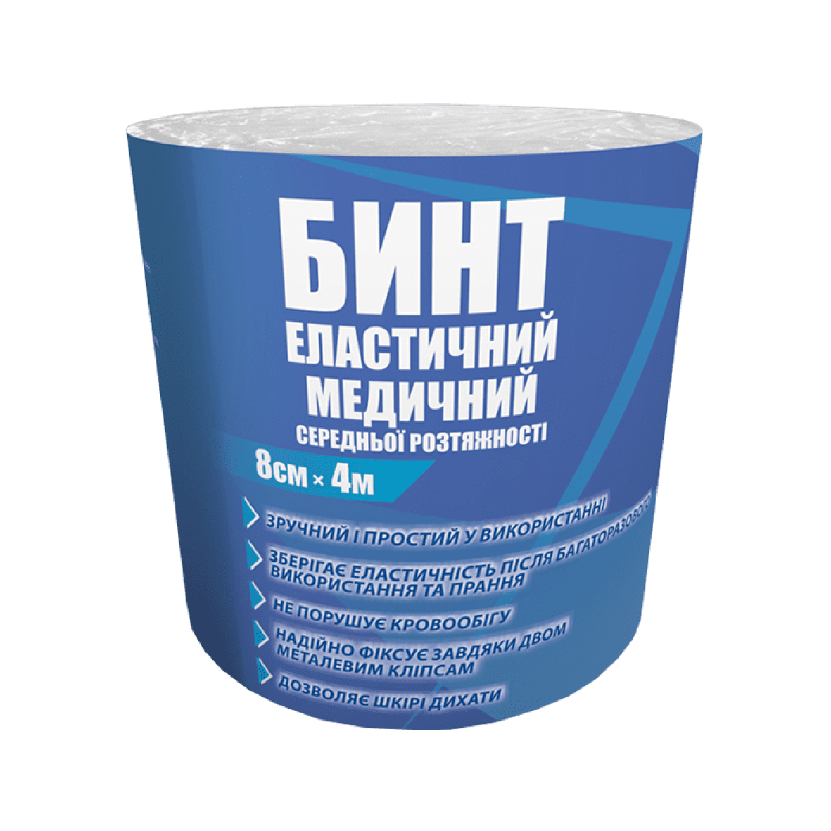 Бинт еластичний Тета 8см×4м середньої розтяжності